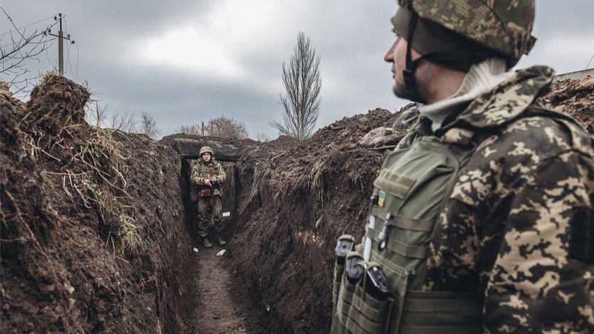 Soldados en Ucrania