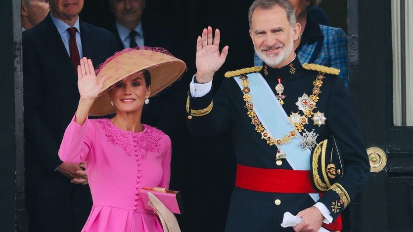 Los Reyes Felipe y Letizia, en la Coronación del Rey Carlos III de Inglaterra