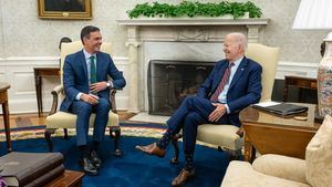 Gran complicidad en el primer encuentro entre Pedro Sánchez y Joe Biden en la Casa Blanca