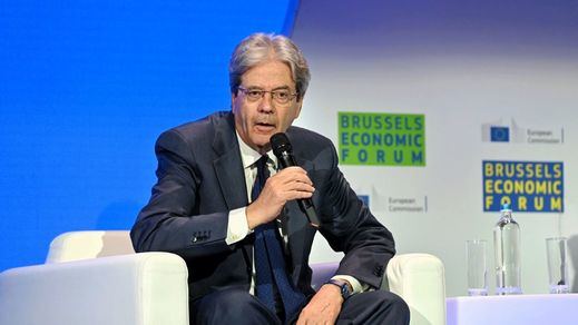 El comisario europeo Paolo Gentiloni