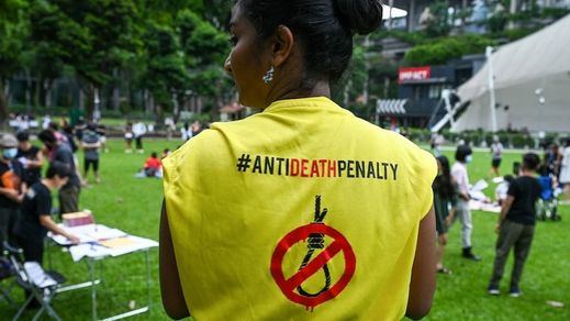 Protesta contra la pena de muerte