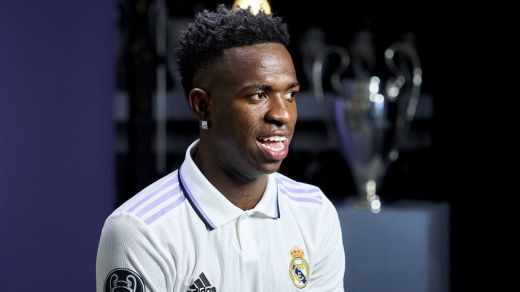 Vinicius, en una entrevista