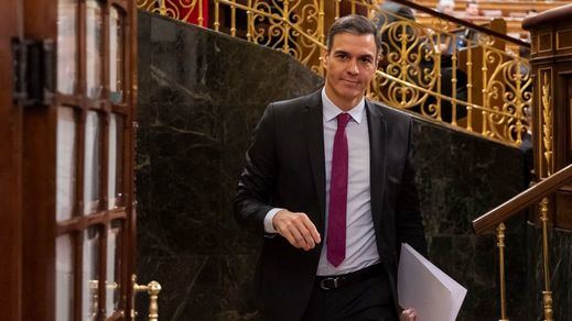 Pedro Sánchez, en el Congreso