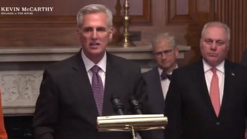 Kevin McCarthy, presidente de la Cámara de Representantes de EEUU