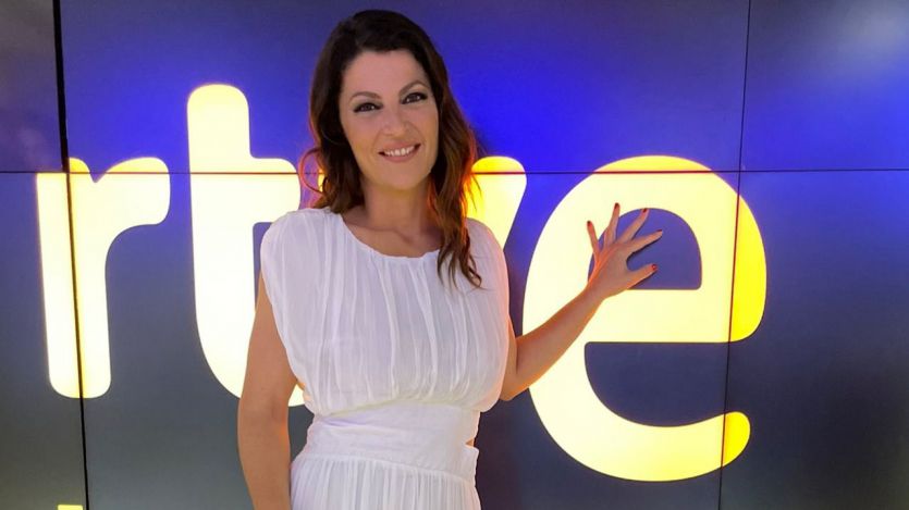 Macarena Olona, en una entrevista en TVE
