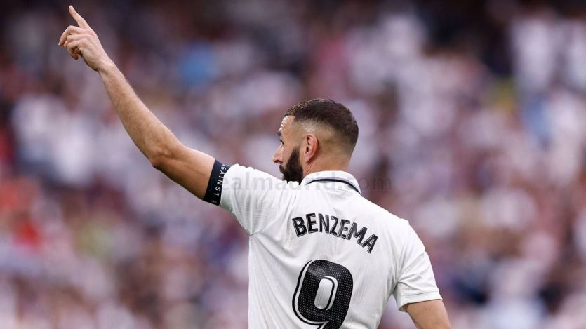 Benzema, en su despedida del Real Madrid