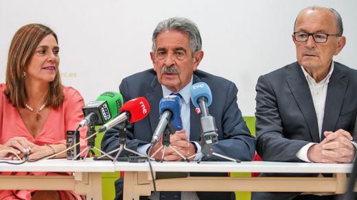 El secretario general del PRC, Miguel Ángel Revilla