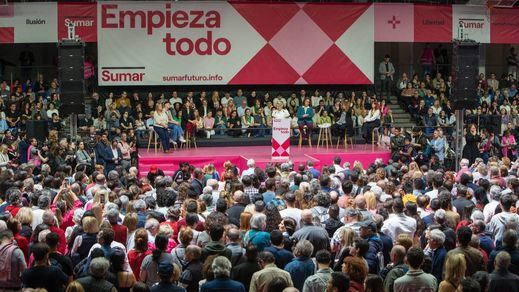 El acto de presentación de Sumar