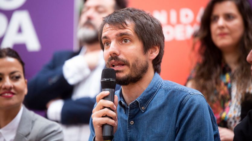 Ernest Urtasun, en un antiguo evento junto a Podemos