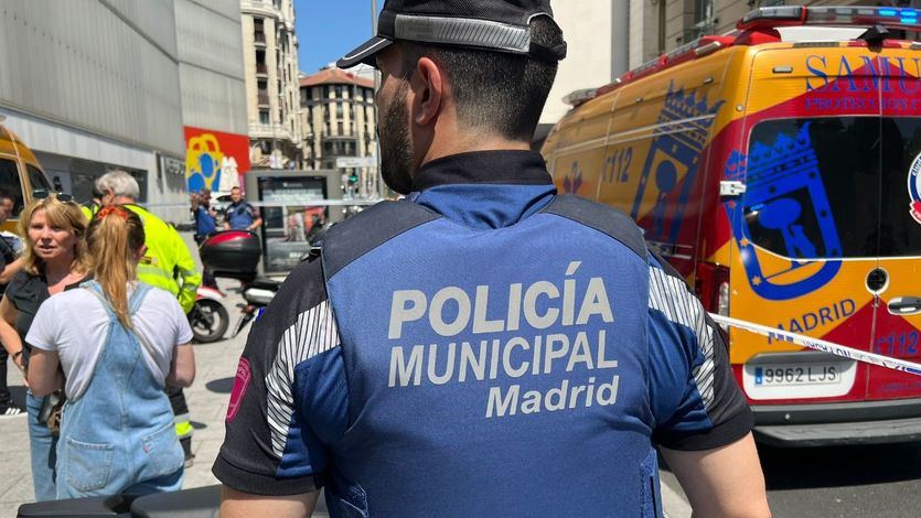 Atropello en una calle de Madrid
