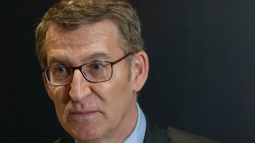 El presidente del PP, Alberto Núñez Feijóo