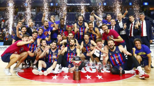 Barcelona de baloncesto, campeón de Liga
