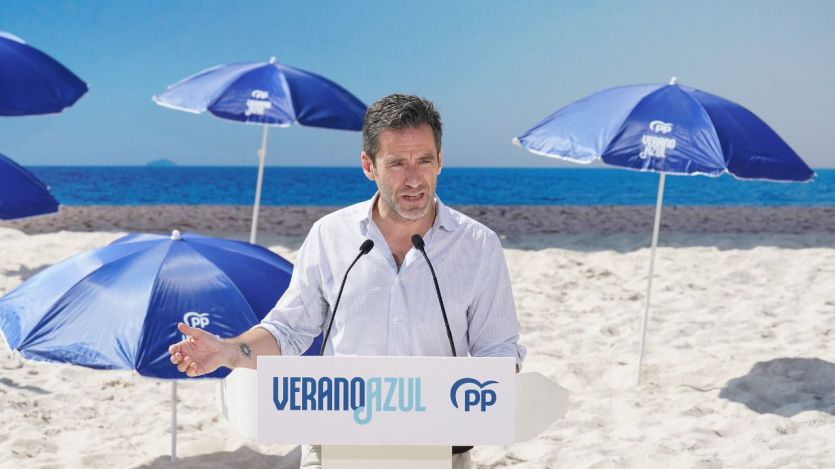Borja Sémper presenta la campaña 'Verano Azul'
