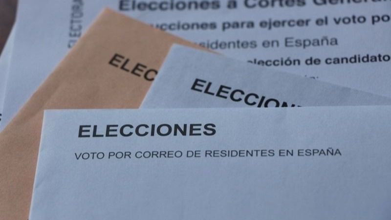 Papeletas de las Elecciones Generales (Foto de archivo)