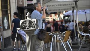 Primera ola de calor en la que se estrena la ley que impide trabajar al aire libre con altas temperaturas