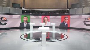 Así será el 'debate final' de hoy miércoles: Sánchez, Díaz y Abascal se ven las caras mientras Feijóo se ausenta