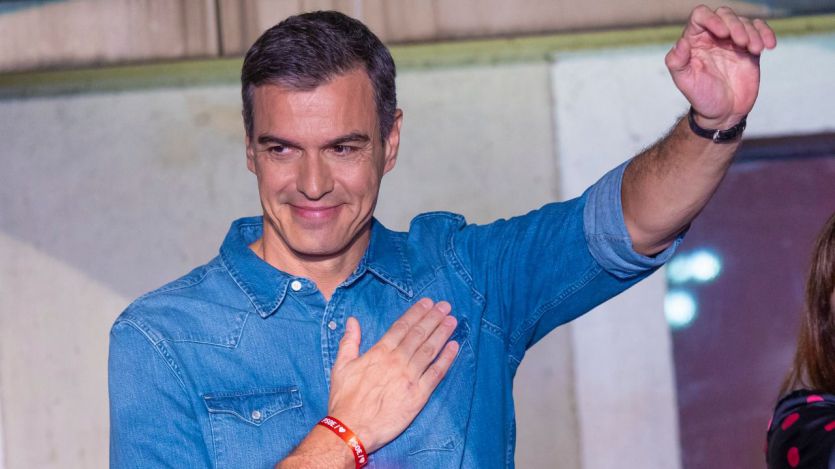 Pedro Sánchez, en Ferraz tras las elecciones del 23-J