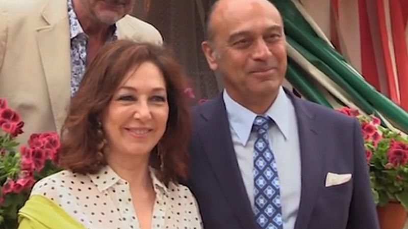 Ana Rosa Quintana y su marido, Juan Muñoz 