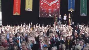 Hamburgo logra el récord mundial de personas disfrazadas de Harry Potter con más de 1.700 asistentes