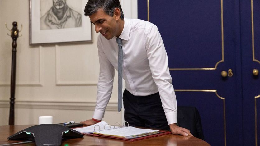 El primer ministro británico, Rishi Sunak