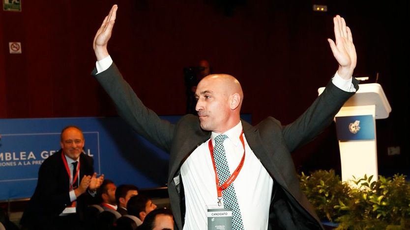 Luis Rubiales, presidente suspendido de la RFEF