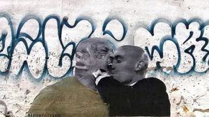 Un grafitero satiriza el beso de Rubiales con Hermoso al intercambiarla por Mike Tyson