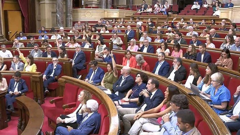 Primer pleno del nuevo curso del Parlament catalán