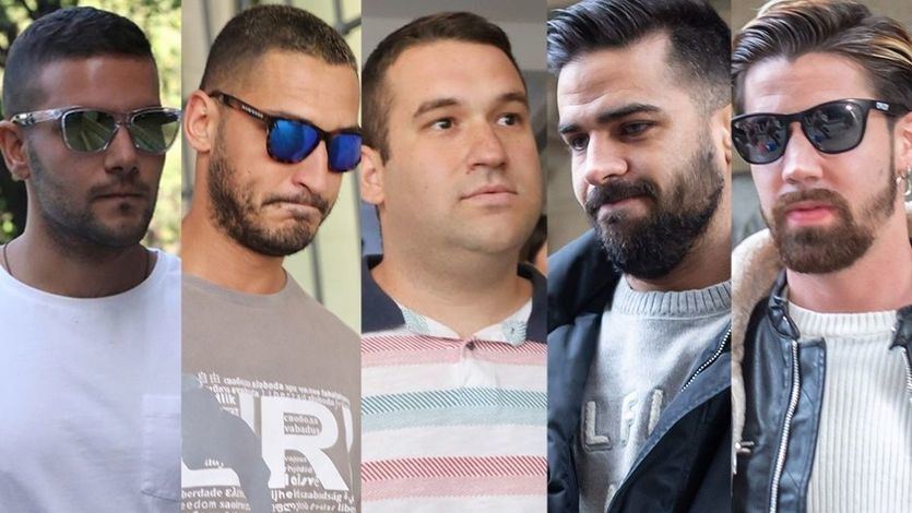 Integrantes de La Manada