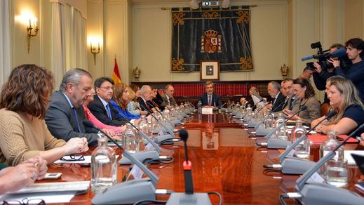 Los vocales del CGPJ, en una reunión