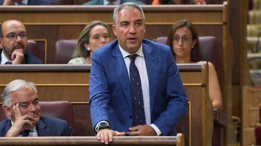 Elías Bendodo, en el Congreso