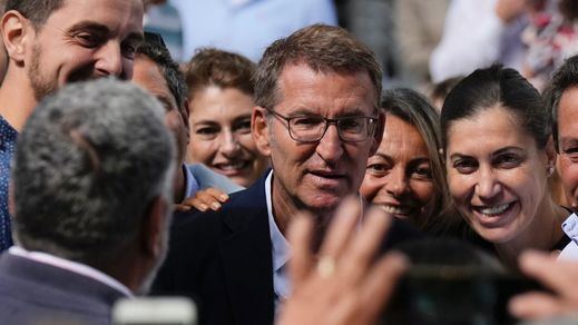 Alberto Núñez Feijóo, presidente del PP