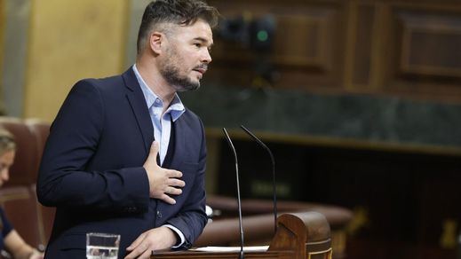 Gabriel Rufián, portavoz de ERC en el Congreso
