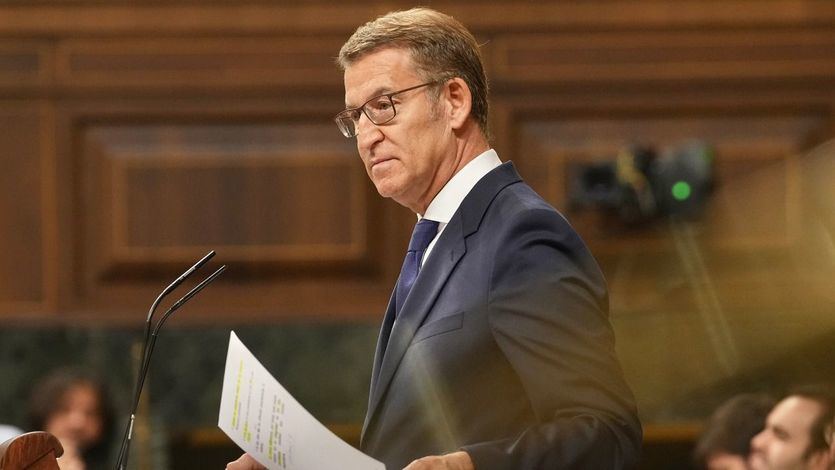 Feijóo, en la tribunal del Congreso