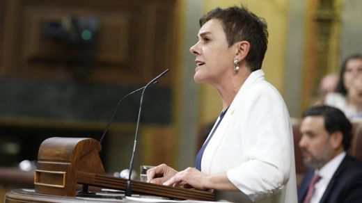 La portavoz de Bildu, Mertxe Aizpurua
