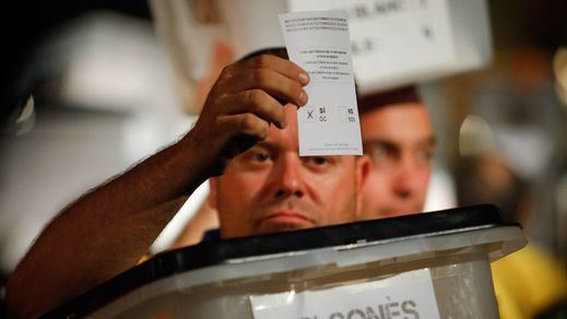 Jornada del referéndum de Cataluña el 1-O