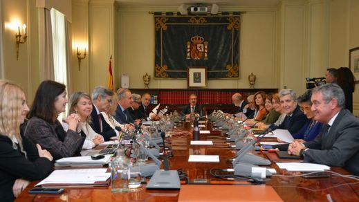 Rafael Mozo preside una reunión del Consejo General del Poder Judicial (CGPJ)