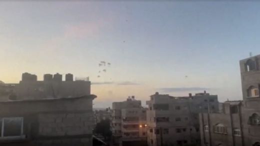 Cohetes lanzados a Israel desde Gaza