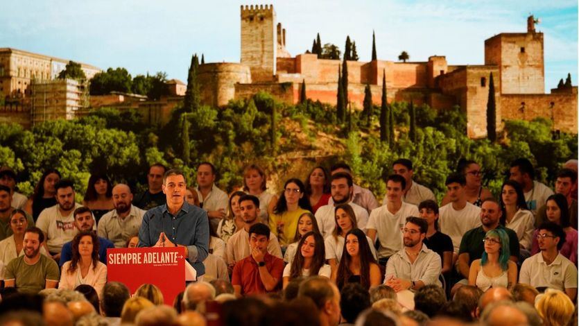 Pedro Sánchez en Granada