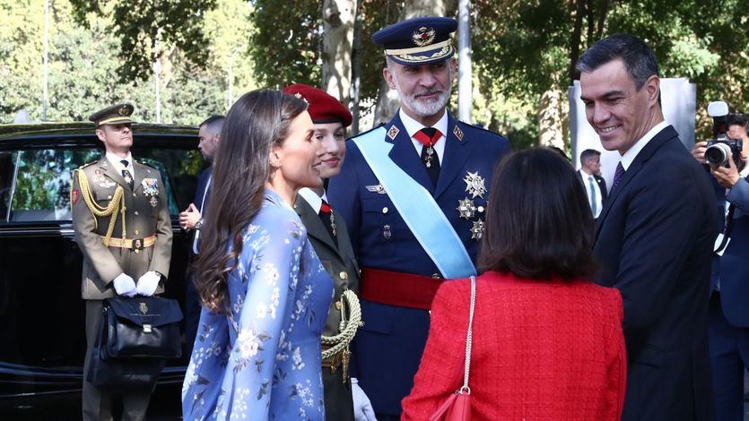 Sánchez, con los Reyes