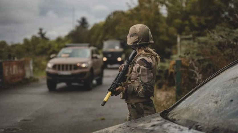 Soldado del Ejército de Tierra francés