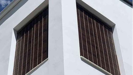 Persianas enrollables en espacios inusuales