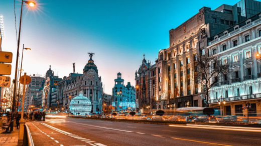 Calles del centro de Madrid