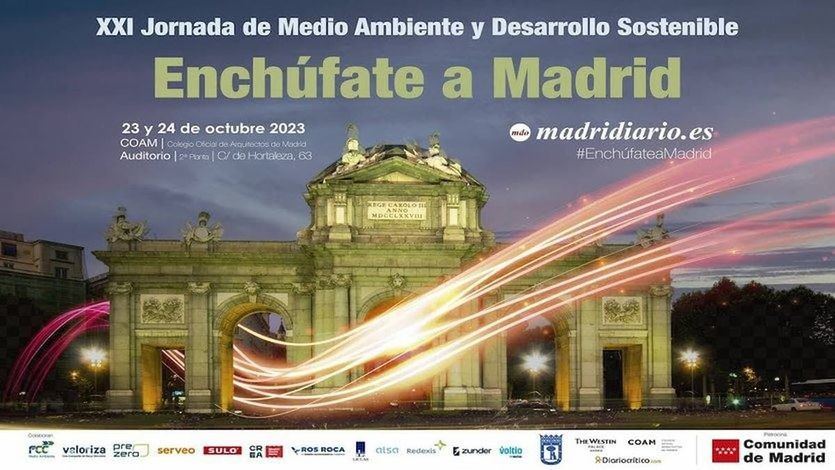 Cartel de las XXI Jornadas de Medio Ambiente de Madridiario