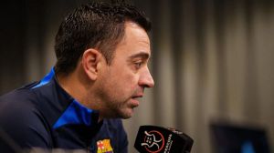 Xavi, sobre Gil Manzano: "Que haya tocado este árbitro es por sorteo, ¿no?"