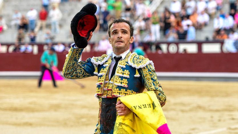 Damián Castaño da la vuelta al ruedo en Las Ventas en su magnífica actuación del pasado mes de septiembre.