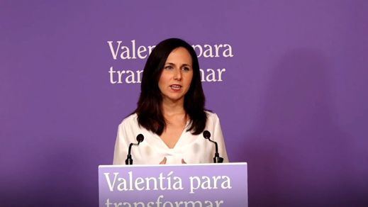 Ione Belarra, líder de Podemos