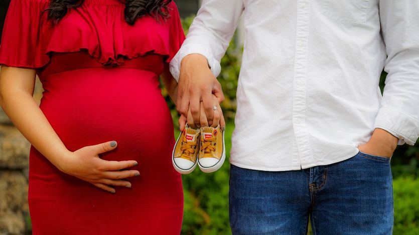 Una pareja 'embarazada'