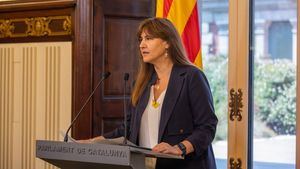 Laura Borrás de Junts seguirá fuera del Parlament catalán en pleno proceso de negociación por la amnistía