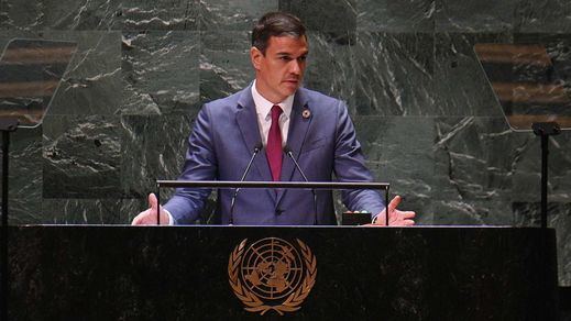Pedro Sánchez, en la Asamblea General de la ONU