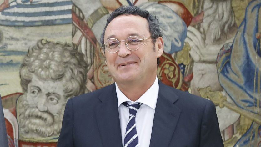 El fiscal general, Álvaro García Ortiz, con el Rey
